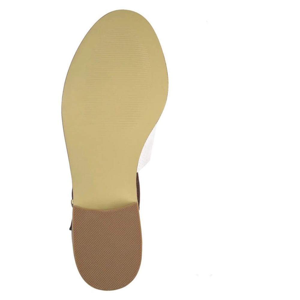 JC Cute Women's Ankle Boots Size 5.5 IVORY/BROWN Lacer Cut Booties NWT - Picture 5 of 7